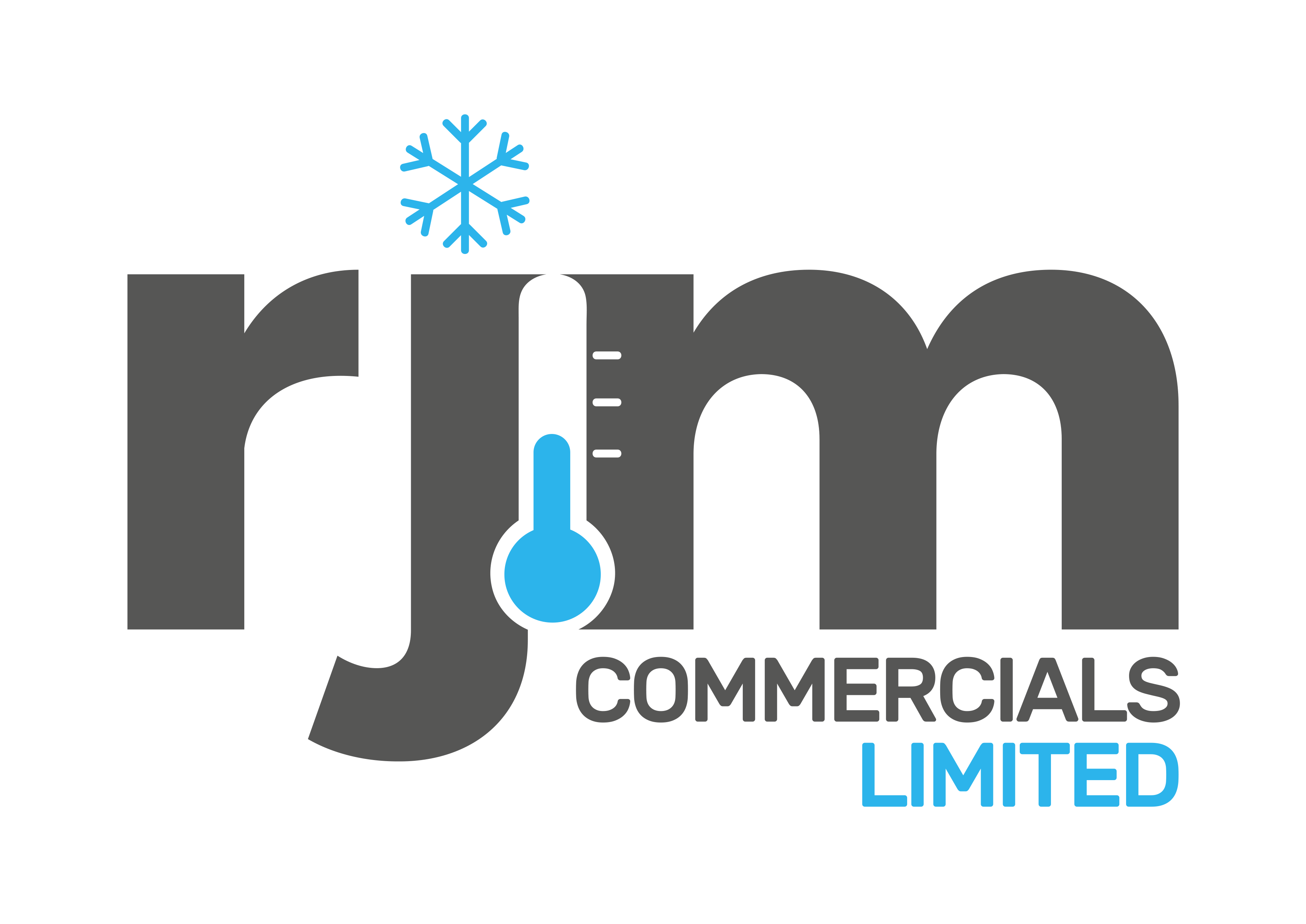 RJM Commercials Logo